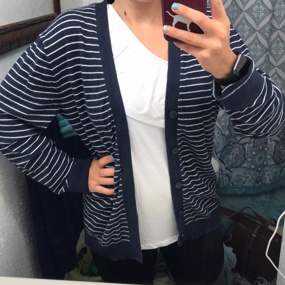 striped cover up